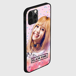 Чехол для iPhone 12 Pro Max Lisa kpop, цвет: 3D-черный — фото 2