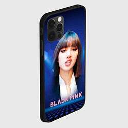 Чехол для iPhone 12 Pro Max Lisa Blackpink, цвет: 3D-черный — фото 2