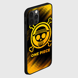 Чехол для iPhone 12 Pro Max One Piece - gold gradient, цвет: 3D-черный — фото 2