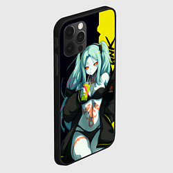 Чехол для iPhone 12 Pro Max Rebecca - Cyberpunk Edgerunners, цвет: 3D-черный — фото 2