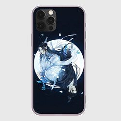 Чехол для iPhone 12 Pro Max Вэй и Лань, цвет: 3D-серый