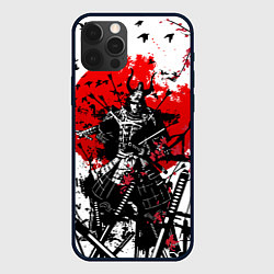 Чехол для iPhone 12 Pro Max Bushido warrior, цвет: 3D-черный