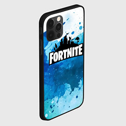 Чехол для iPhone 12 Pro Max Fortnite Logo Paint, цвет: 3D-черный — фото 2