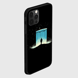 Чехол для iPhone 12 Pro Max Портал в другую вселенную, цвет: 3D-черный — фото 2