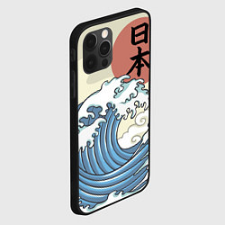 Чехол для iPhone 12 Pro Max Япония море, цвет: 3D-черный — фото 2