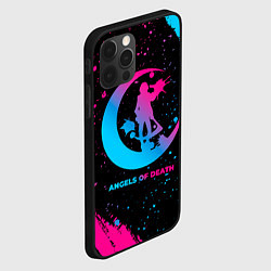 Чехол для iPhone 12 Pro Max Angels of Death - neon gradient, цвет: 3D-черный — фото 2