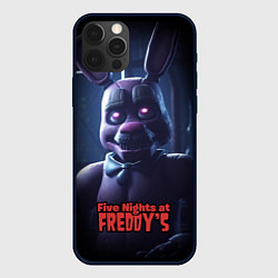 Чехол для iPhone 12 Pro Max Five Nights at Freddys Bonnie, цвет: 3D-черный