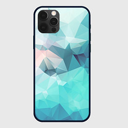 Чехол iPhone 12 Pro Max Небо из геометрических кристаллов