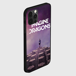 Чехол для iPhone 12 Pro Max Imagine Dragons обложка альбома Night Visions, цвет: 3D-черный — фото 2