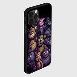 Чехол для iPhone 12 Pro Max Five Nights at Freddys art, цвет: 3D-черный — фото 2