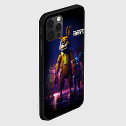 Чехол для iPhone 12 Pro Max Five Nights at Freddys horror, цвет: 3D-черный — фото 2