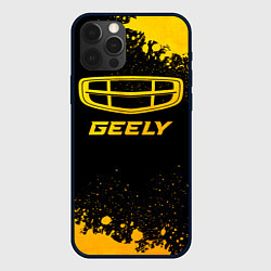 Чехол iPhone 12 Pro Max Geely - gold gradient