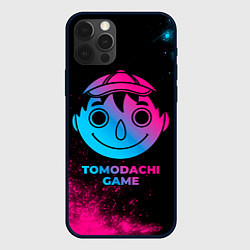 Чехол iPhone 12 Pro Max Tomodachi Game - neon gradient