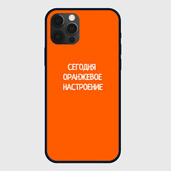 Чехол iPhone 12 Pro Max Сегодня оранжевое настроение