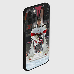 Чехол для iPhone 12 Pro Max Sergey Bobrovsky - Florida panthers - hockey, цвет: 3D-черный — фото 2