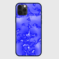 Чехол для iPhone 12 Pro Max Темно-синий мотив, цвет: 3D-черный