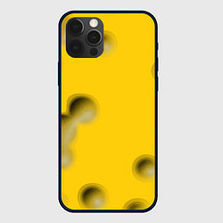 Чехол для iPhone 12 Pro Max Сырная плоскость, цвет: 3D-черный