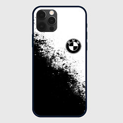 Чехол iPhone 12 Pro Max BMW - black and white
