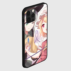 Чехол для iPhone 12 Pro Max Touhou Project Койши Комейдзи и Фландр Скарлет, цвет: 3D-черный — фото 2