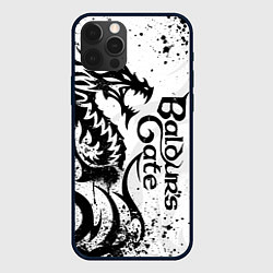 Чехол iPhone 12 Pro Max Балдурс гейт 3 - дракон