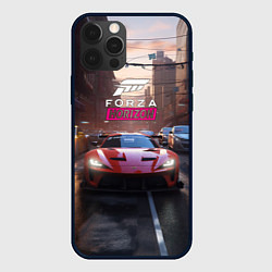 Чехол для iPhone 12 Pro Max Forza Horizon street racing, цвет: 3D-черный