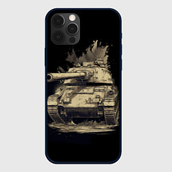 Чехол для iPhone 12 Pro Max Русский танк т54, цвет: 3D-черный