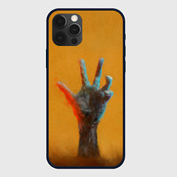 Чехол для iPhone 12 Pro Max Рука зомби, цвет: 3D-черный