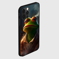 Чехол для iPhone 12 Pro Max Frog Pepe, цвет: 3D-черный — фото 2