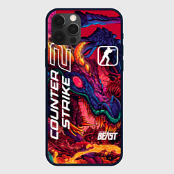 Чехол для iPhone 12 Pro Max CS 2 hyper beast, цвет: 3D-черный