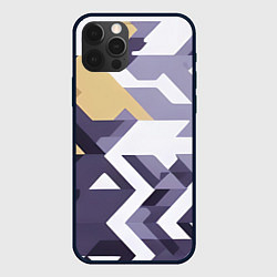 Чехол для iPhone 12 Pro Max Абстрактный принт от нейросети, цвет: 3D-черный