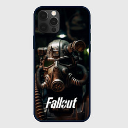 Чехол для iPhone 12 Pro Max Fallout man, цвет: 3D-черный