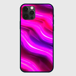 Чехол iPhone 12 Pro Max Розовая объемная абстракция