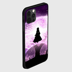 Чехол для iPhone 12 Pro Max Touhou Project Yuyuko Сайгёдзи, цвет: 3D-черный — фото 2