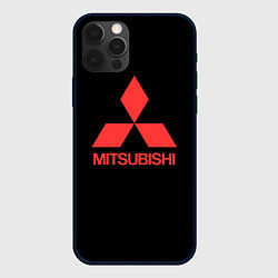Чехол для iPhone 12 Pro Max Mitsubishi sportcar, цвет: 3D-черный