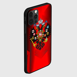 Чехол для iPhone 12 Pro Max Символика имперской россии, цвет: 3D-черный — фото 2