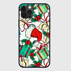 Чехол iPhone 12 Pro Max Узор с новогодними падарками