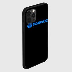 Чехол для iPhone 12 Pro Max Daewoo sport korea, цвет: 3D-черный — фото 2