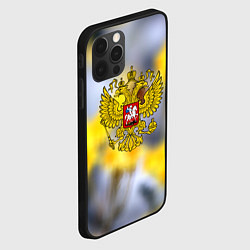 Чехол для iPhone 12 Pro Max Русская земля герб, цвет: 3D-черный — фото 2