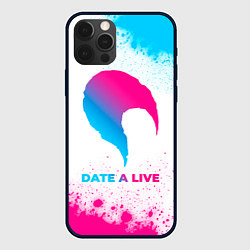 Чехол для iPhone 12 Pro Max Date A Live neon gradient style, цвет: 3D-черный