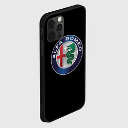 Чехол для iPhone 12 Pro Max Alfa romeo auto, цвет: 3D-черный — фото 2