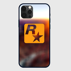 Чехол для iPhone 12 Pro Max Grand Theft Auto rockstar game, цвет: 3D-черный