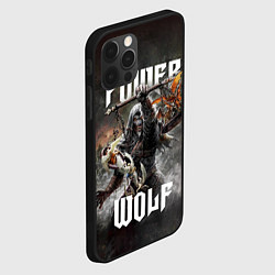 Чехол для iPhone 12 Pro Max Powerwolf: werewolf, цвет: 3D-черный — фото 2