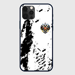Чехол iPhone 12 Pro Max Россия спорт краски герб