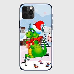 Чехол iPhone 12 Pro Max Новогодний дракон