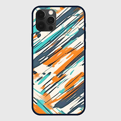 Чехол iPhone 12 Pro Max Абстракция разноцветная