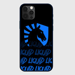 Чехол для iPhone 12 Pro Max Team Liquid style, цвет: 3D-черный