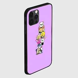 Чехол для iPhone 12 Pro Max Skzoo друг за другом, цвет: 3D-черный — фото 2