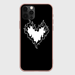 Чехол iPhone 12 Pro Max Burning heart