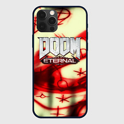 Чехол для iPhone 12 Pro Max Doom Eteranal символы марса, цвет: 3D-черный
