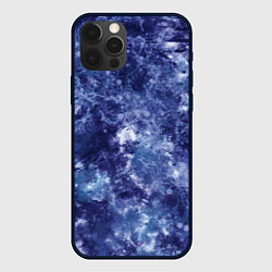 Чехол iPhone 12 Pro Max Абстракция - sea blue